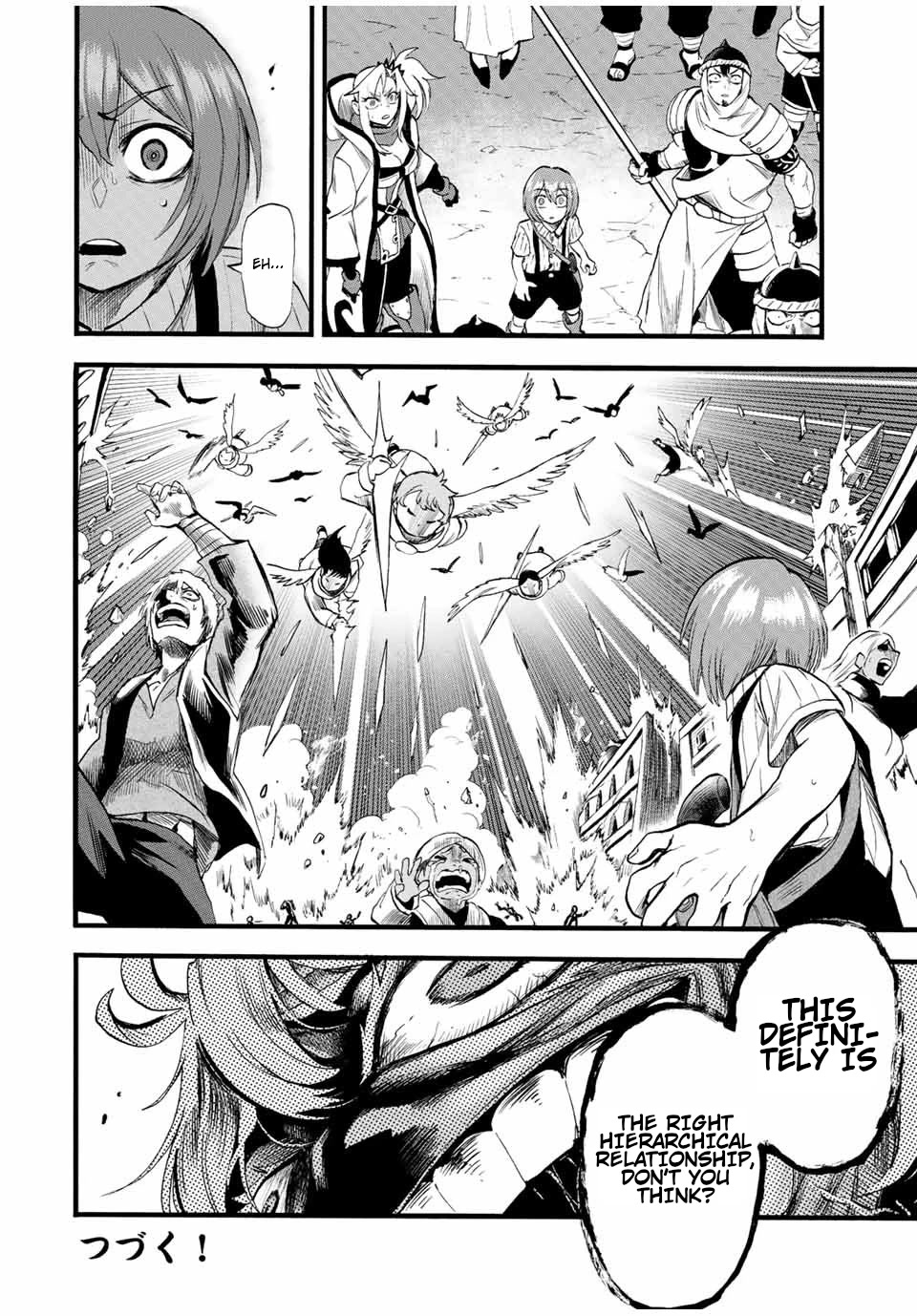 Jigoku no Gouka de Yaka re Tsuzuketa Shounen. Saikyou no Honou Tsukai to Natte Fukkatsu Suru. Chapter 89 page 11 - Chapter 89: The Steel Manipulator Angel, Juggernaut Part 4
