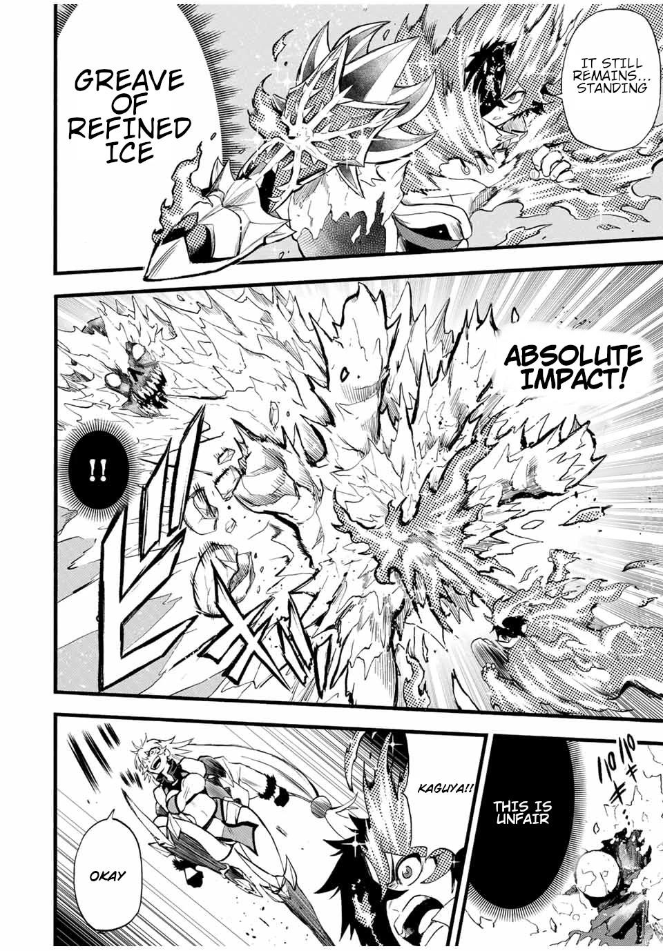 Jigoku no Gouka de Yaka re Tsuzuketa Shounen. Saikyou no Honou Tsukai to Natte Fukkatsu Suru. Chapter 89 page 5 - Chapter 89: The Steel Manipulator Angel, Juggernaut Part 4