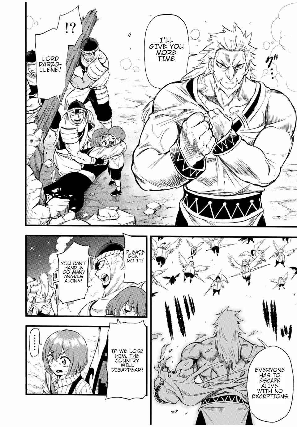 Jigoku no Gouka de Yaka re Tsuzuketa Shounen. Saikyou no Honou Tsukai to Natte Fukkatsu Suru. Chapter 90 page 7 - Chapter 90: The Steel Manipulator Angel, Juggernaut Part 5