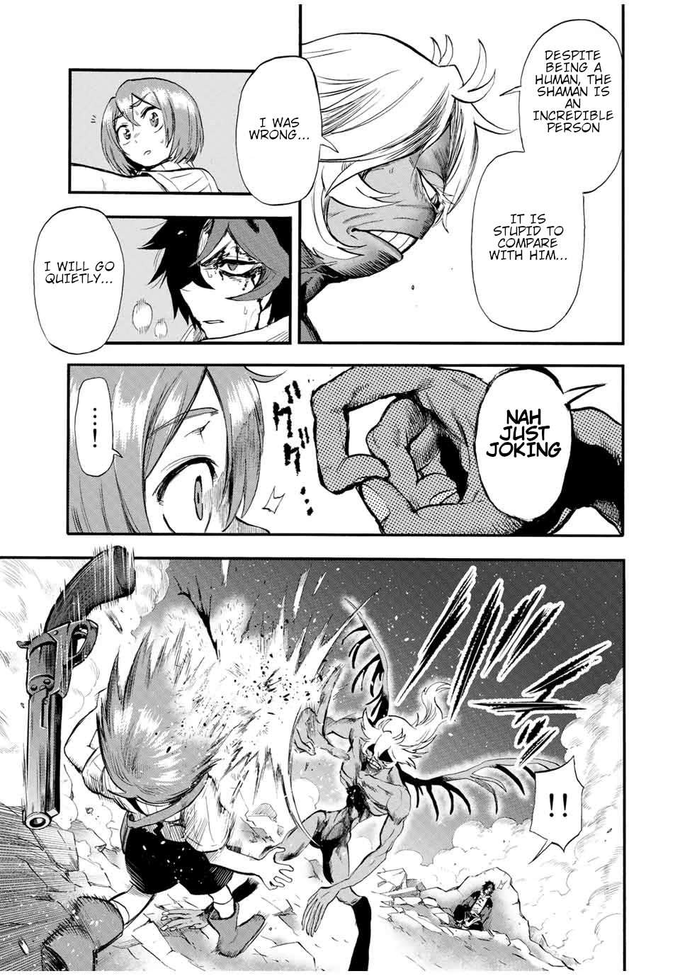 Jigoku no Gouka de Yaka re Tsuzuketa Shounen. Saikyou no Honou Tsukai to Natte Fukkatsu Suru. Chapter 92 page 10 - Chapter 92: The Steel Manipulator Angel, Juggernaut Part 7