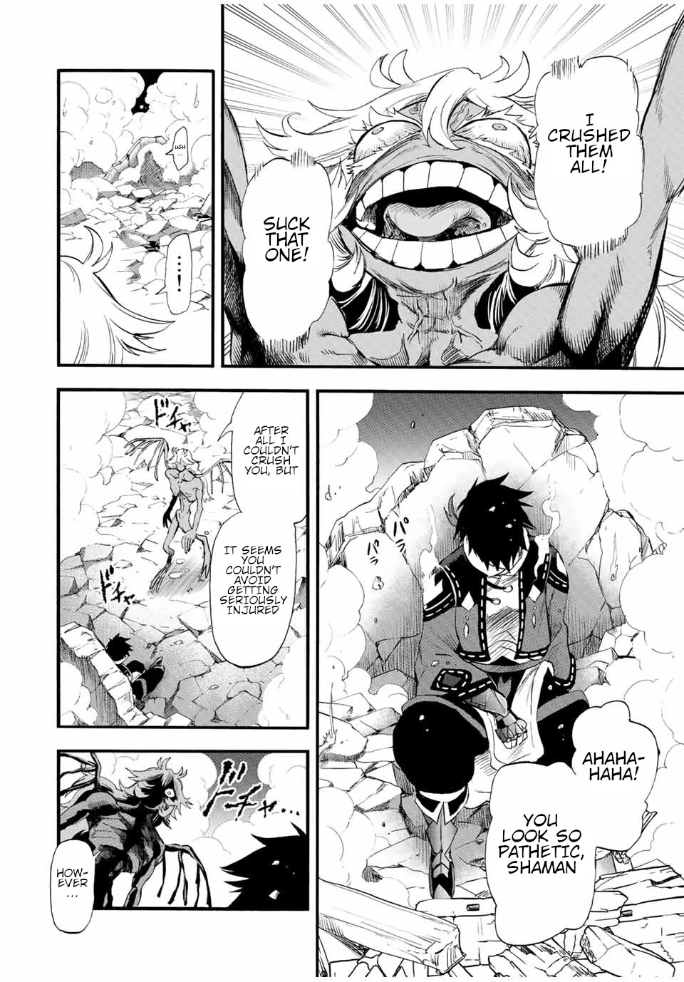 Jigoku no Gouka de Yaka re Tsuzuketa Shounen. Saikyou no Honou Tsukai to Natte Fukkatsu Suru. Chapter 92 page 3 - Chapter 92: The Steel Manipulator Angel, Juggernaut Part 7