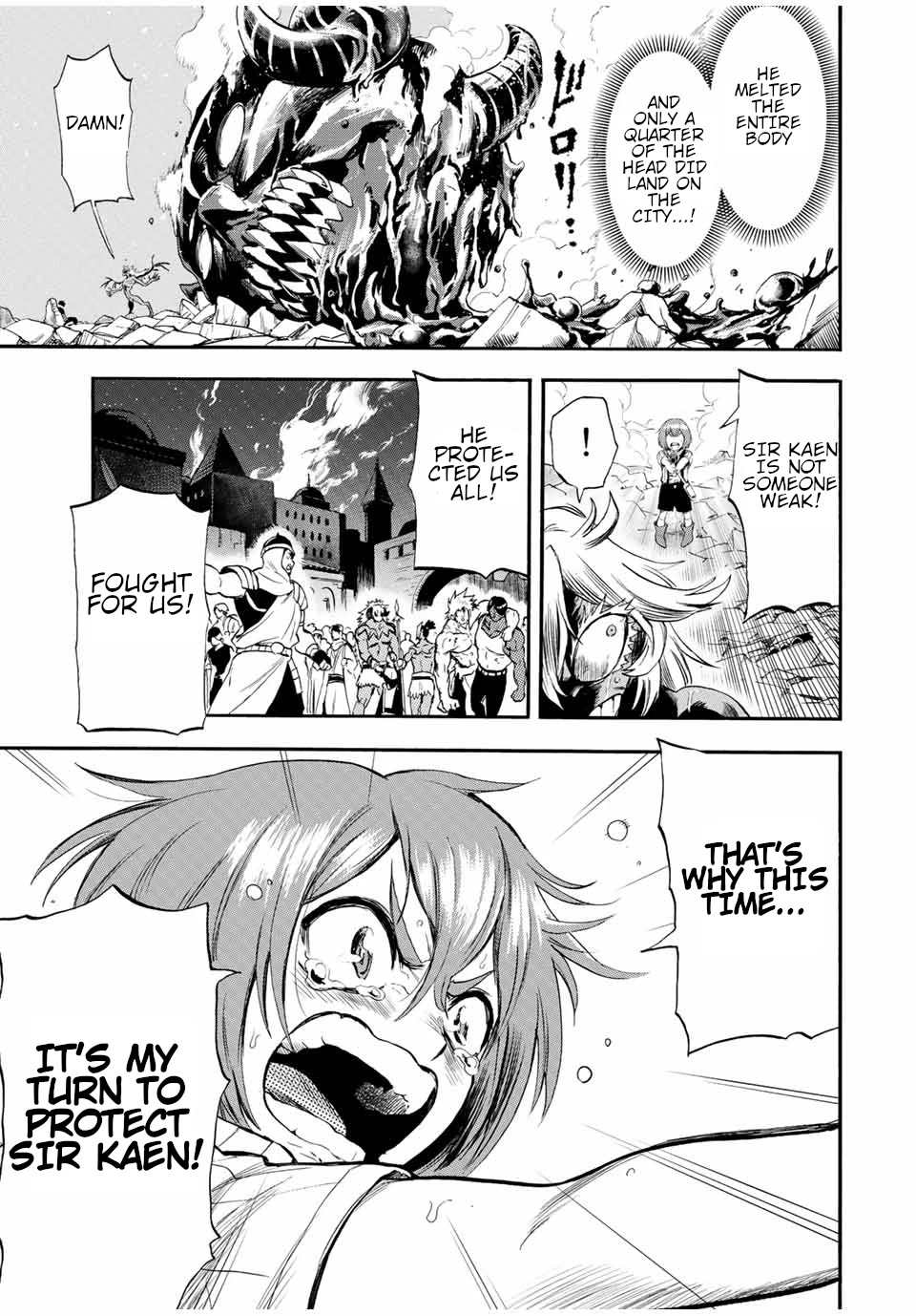 Jigoku no Gouka de Yaka re Tsuzuketa Shounen. Saikyou no Honou Tsukai to Natte Fukkatsu Suru. Chapter 92 page 8 - Chapter 92: The Steel Manipulator Angel, Juggernaut Part 7