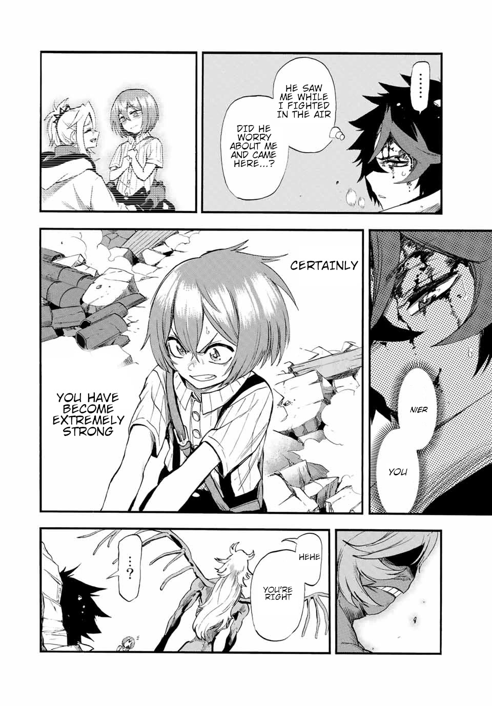 Jigoku no Gouka de Yaka re Tsuzuketa Shounen. Saikyou no Honou Tsukai to Natte Fukkatsu Suru. Chapter 92 page 9 - Chapter 92: The Steel Manipulator Angel, Juggernaut Part 7