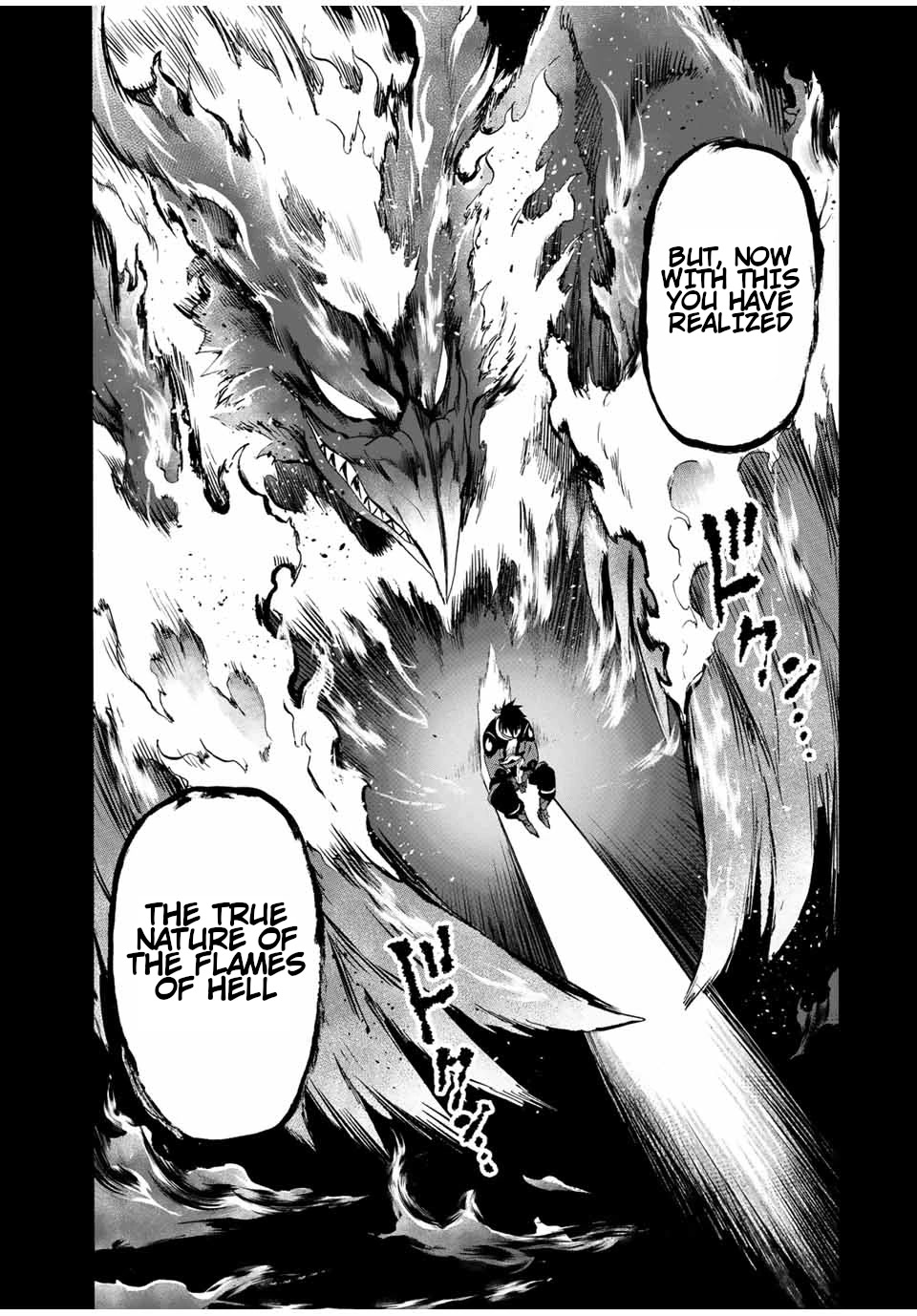 Jigoku no Gouka de Yaka re Tsuzuketa Shounen. Saikyou no Honou Tsukai to Natte Fukkatsu Suru. Chapter 93 page 8 - Chapter 93: The Steel Manipulator Angel, Juggernaut Part 8