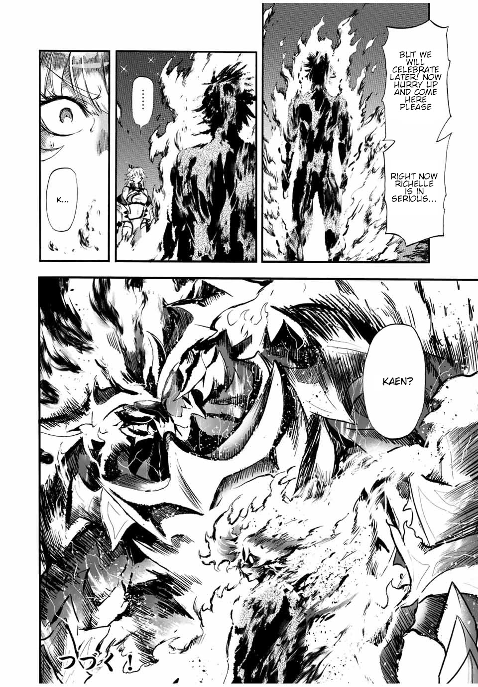 Jigoku no Gouka de Yaka re Tsuzuketa Shounen. Saikyou no Honou Tsukai to Natte Fukkatsu Suru. Chapter 94 page 12 - Chapter 94: The Steel Manipulator Angel, Juggernaut Part 9