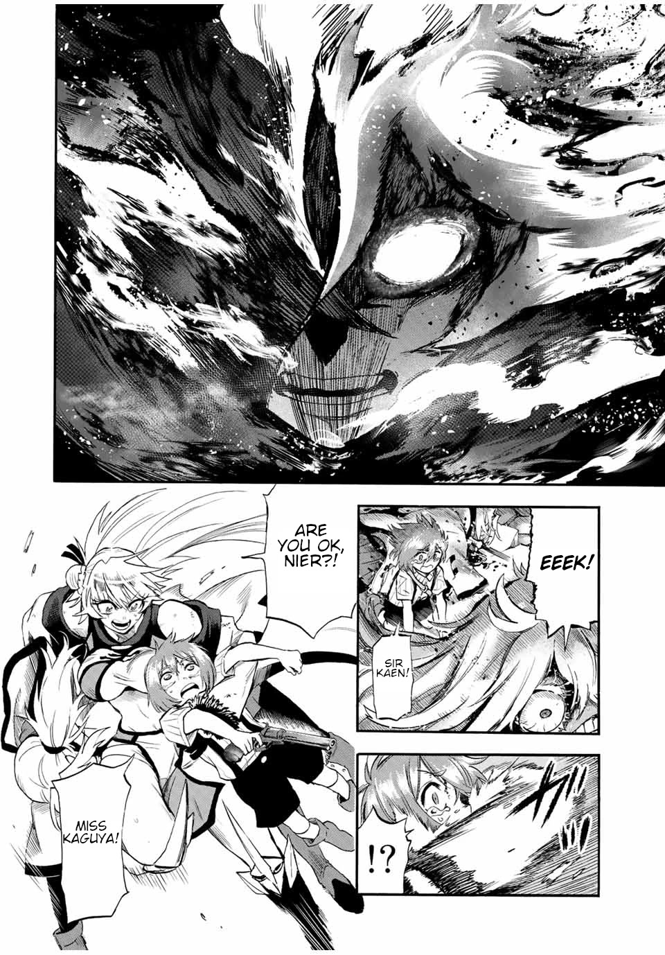 Jigoku no Gouka de Yaka re Tsuzuketa Shounen. Saikyou no Honou Tsukai to Natte Fukkatsu Suru. Chapter 94 page 3 - Chapter 94: The Steel Manipulator Angel, Juggernaut Part 9
