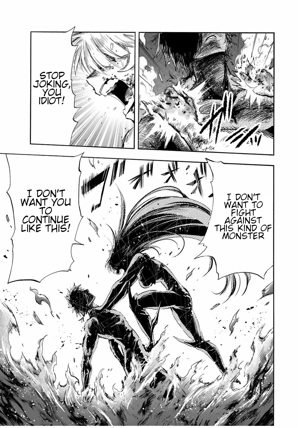 Jigoku no Gouka de Yaka re Tsuzuketa Shounen. Saikyou no Honou Tsukai to Natte Fukkatsu Suru. Chapter 97 page 8 - Chapter 97: A talk with the Master