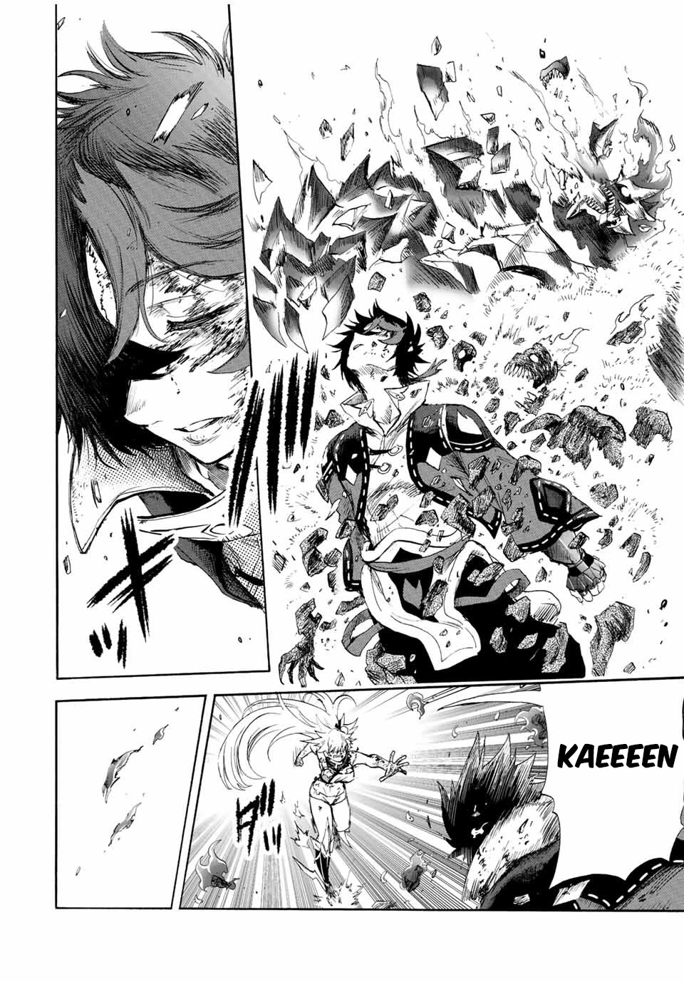 Jigoku no Gouka de Yaka re Tsuzuketa Shounen. Saikyou no Honou Tsukai to Natte Fukkatsu Suru. Chapter 98 page 11 - Chapter 98: Thank you...