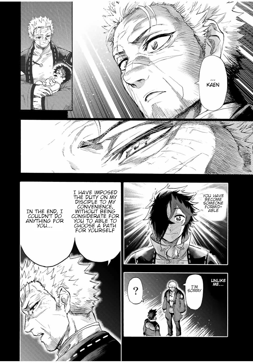 Jigoku no Gouka de Yaka re Tsuzuketa Shounen. Saikyou no Honou Tsukai to Natte Fukkatsu Suru. Chapter 98 page 5 - Chapter 98: Thank you...