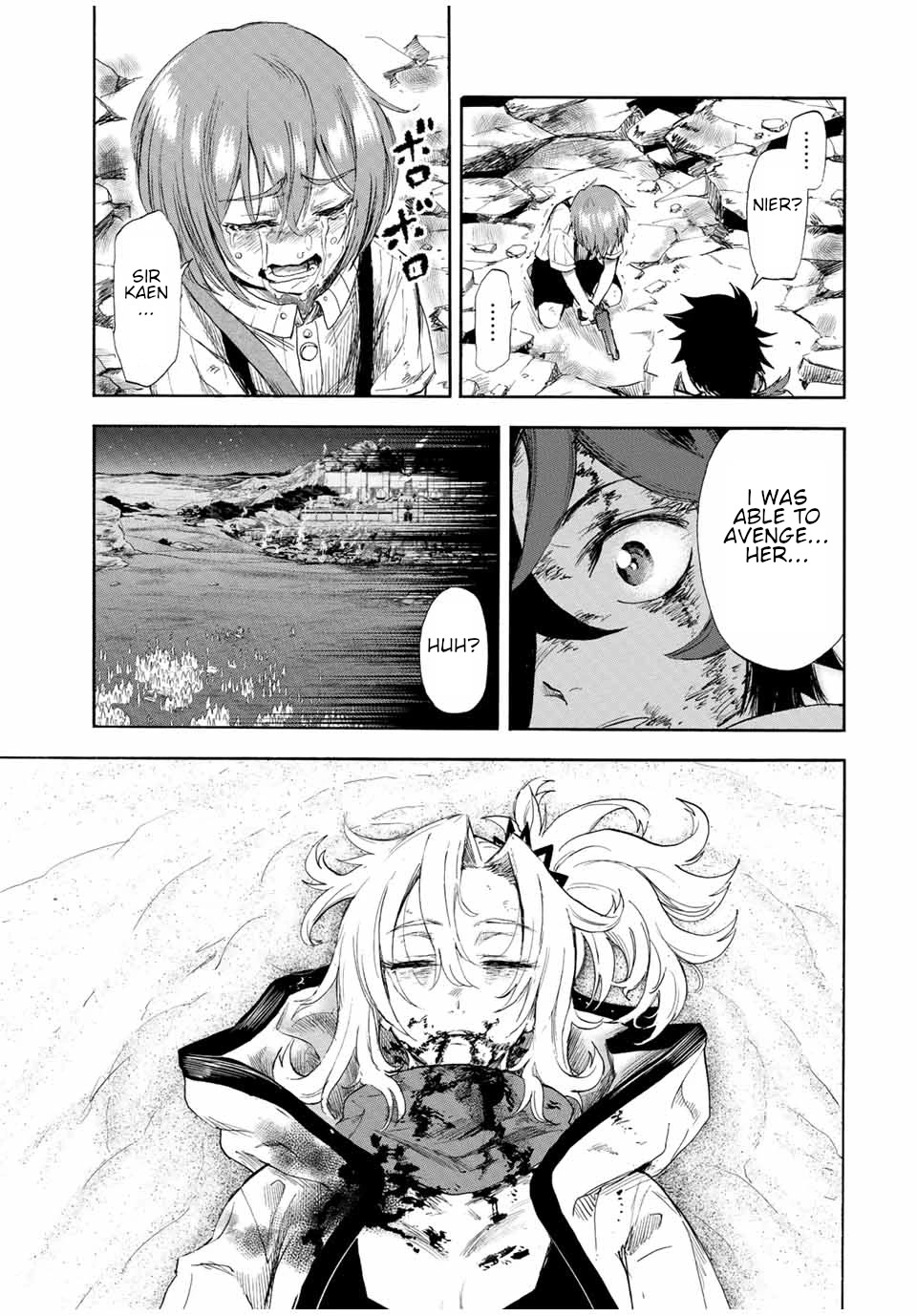 Jigoku no Gouka de Yaka re Tsuzuketa Shounen. Saikyou no Honou Tsukai to Natte Fukkatsu Suru. Chapter 99 page 10 - Chapter 99: Last moment