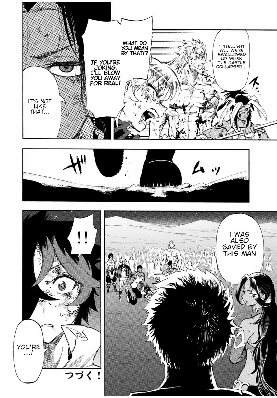 Jigoku no Gouka de Yaka re Tsuzuketa Shounen. Saikyou no Honou Tsukai to Natte Fukkatsu Suru. Chapter 99 page 13 - Chapter 99: Last moment