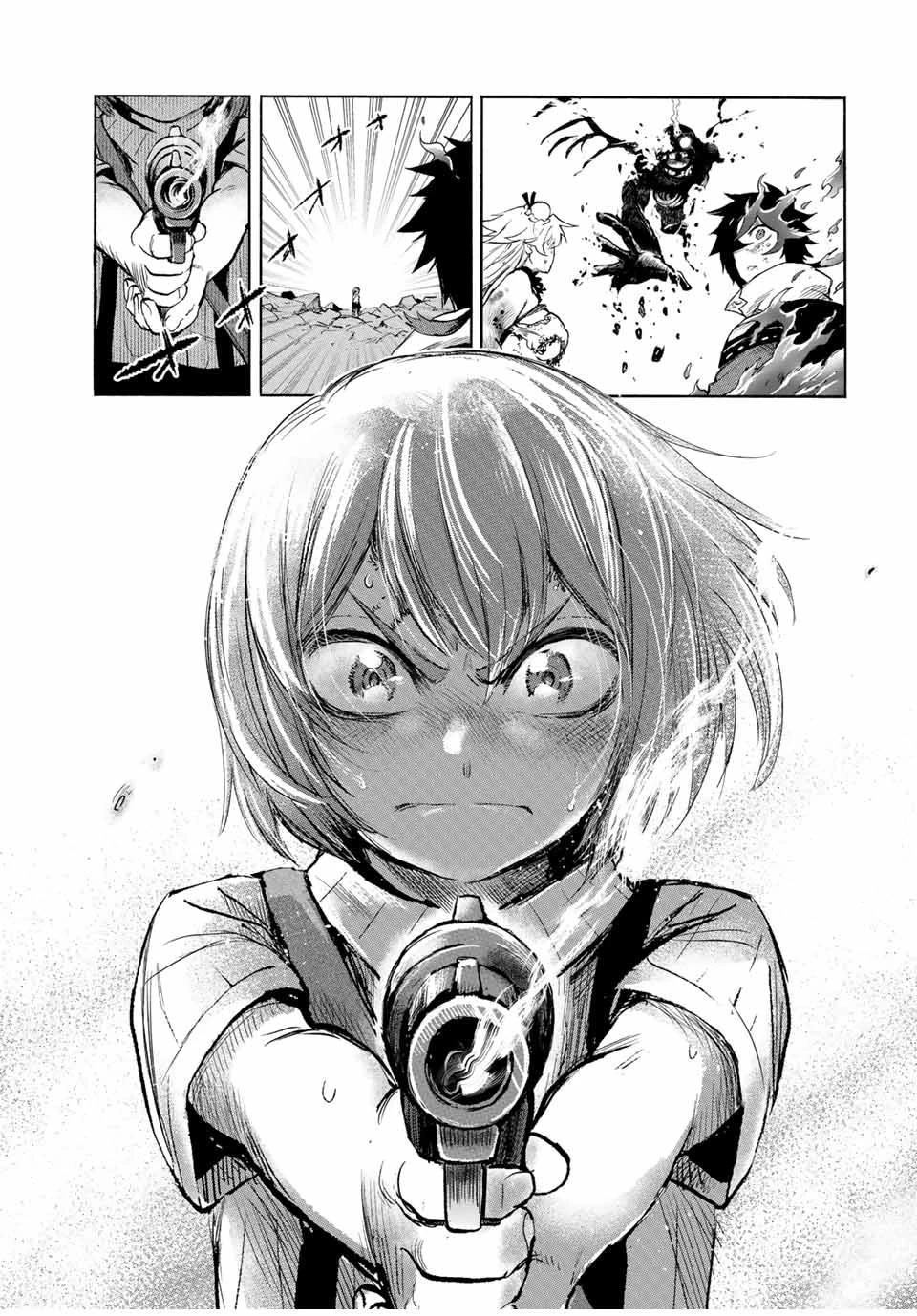 Jigoku no Gouka de Yaka re Tsuzuketa Shounen. Saikyou no Honou Tsukai to Natte Fukkatsu Suru. Chapter 99 page 8 - Chapter 99: Last moment
