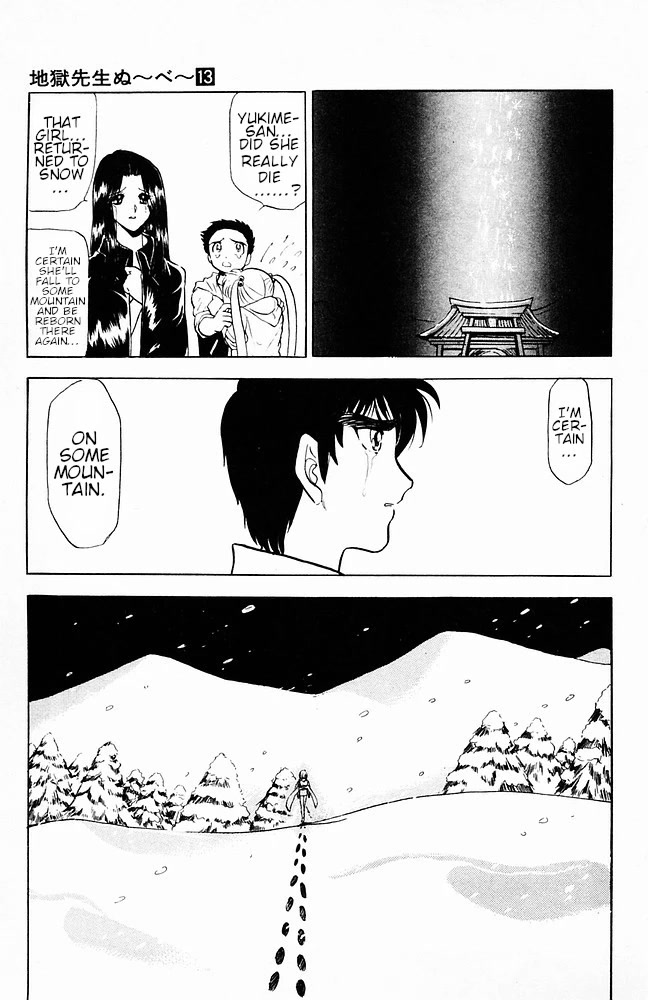Jigoku Sensei Nube Chapter 110 page 31 - Chapter 110: The Yukionna who Vanished in the Winter Wind