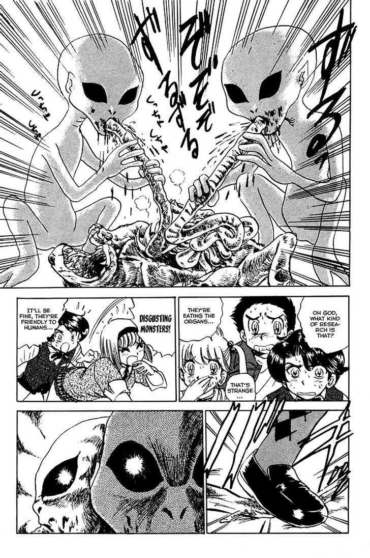 Jigoku Sensei Nube Chapter 27 page 14 - Chapter 27 : Aliens Appear In Doumori Town !