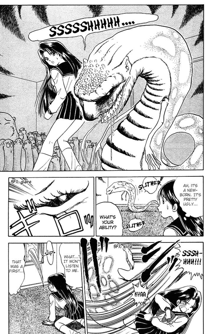 Jigoku Sensei Nube Chapter 74 page 14 - Chapter 74 : The Spiritually-Powered Itako-Girl: Izuna