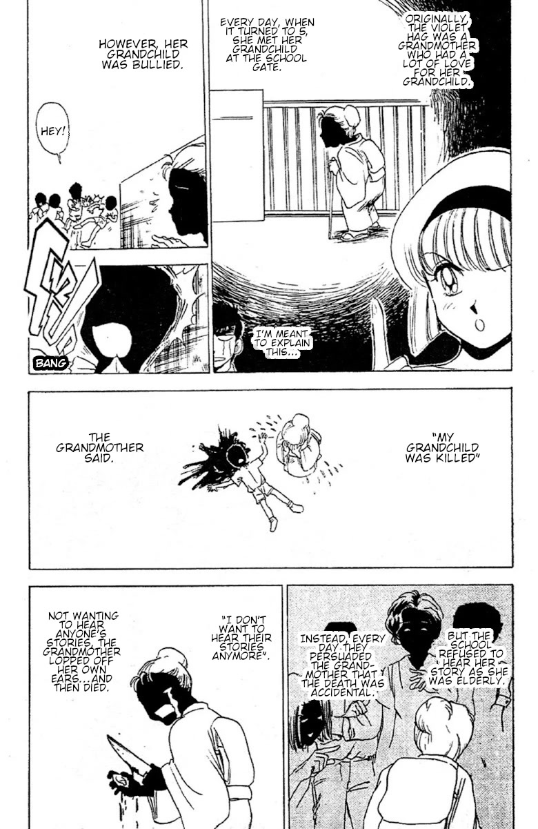 Jigoku Sensei Nube Chapter 92 page 6 - Chapter 92: Strangeness: The Violet Hag