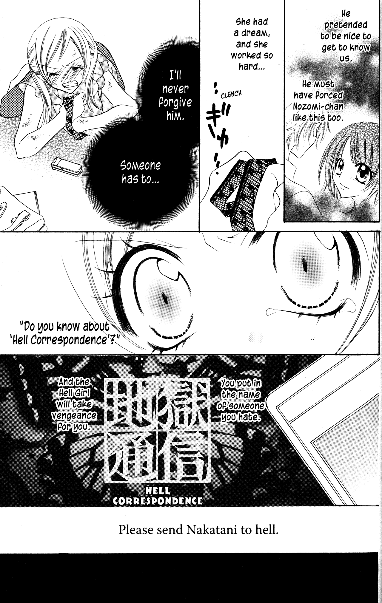 Jigoku Shoujo Chapter 11 page 35 - Chapter 11: A Gloomy Job