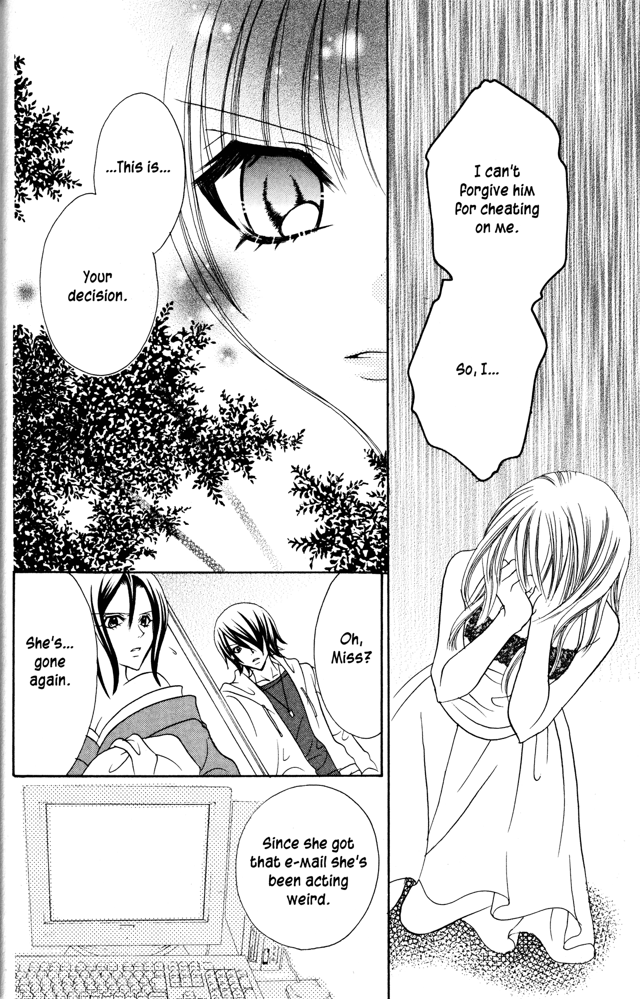 Jigoku Shoujo Chapter 13.1 page 8 - Chapter 13.1: Tacking Stitches