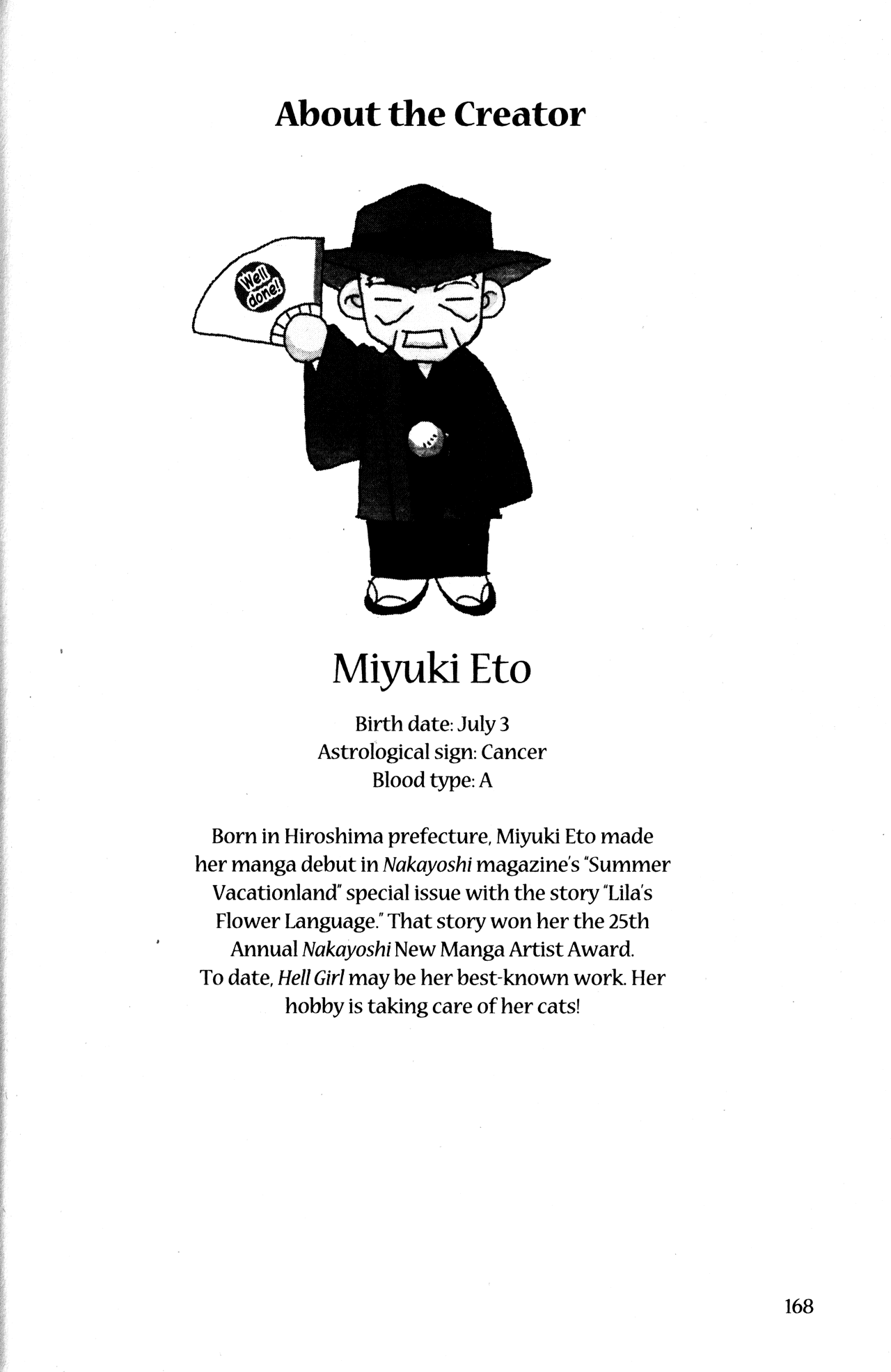Jigoku Shoujo Chapter 17.5 page 8 - Chapter 17.5: Omake