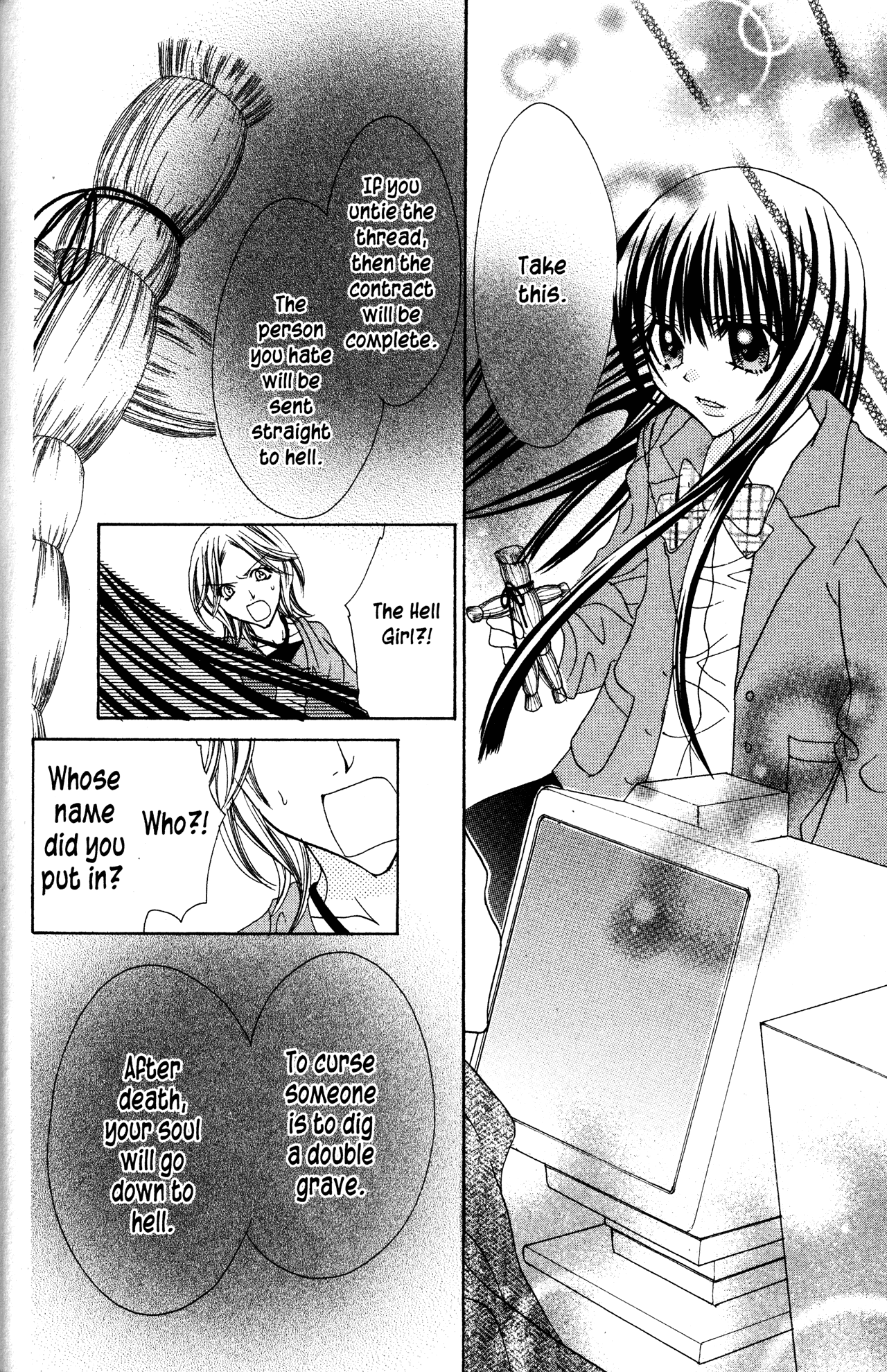 Jigoku Shoujo Chapter 17 page 30 - Chapter 17: Fake Hell Correspondence