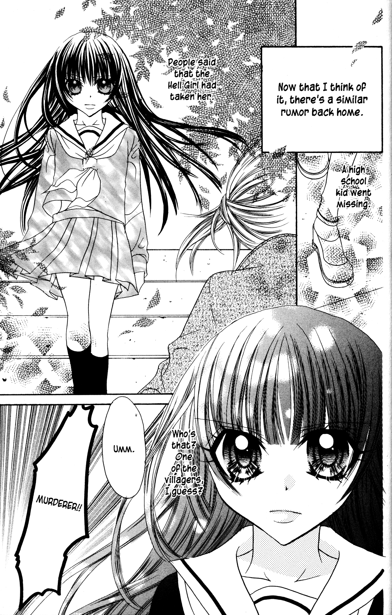 Jigoku Shoujo Chapter 19 page 13 - Chapter 19: Letters to Hell
