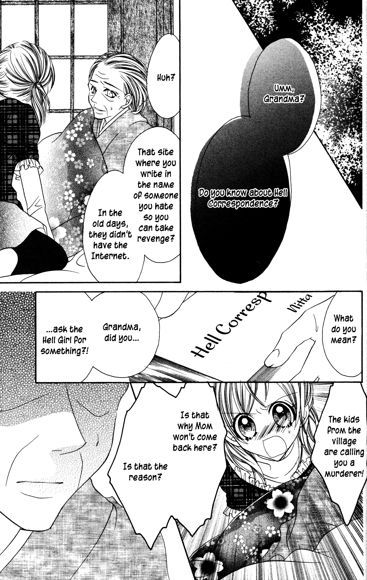 Jigoku Shoujo Chapter 19 page 19 - Chapter 19: Letters to Hell