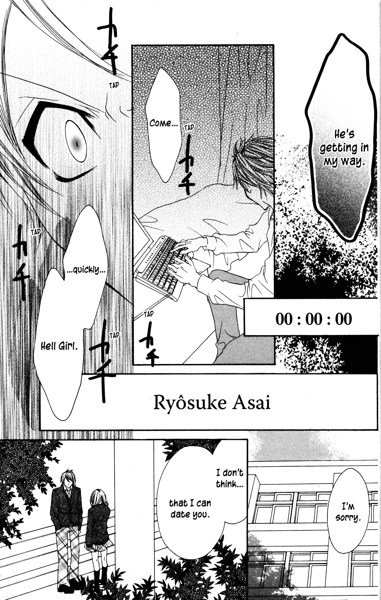 Jigoku Shoujo Chapter 20 page 13 - Chapter 20: Days of Love