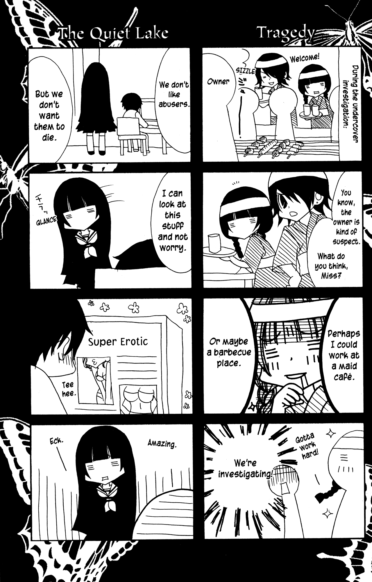 Jigoku Shoujo Chapter 21.5 page 3 - Chapter 21.5: Omake