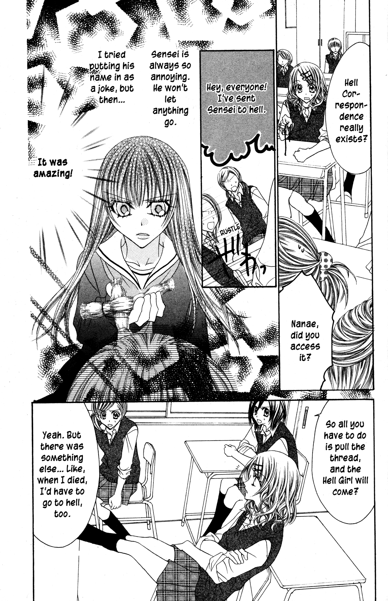 Jigoku Shoujo Chapter 25 page 10 - Chapter 25: A Moment of Anger