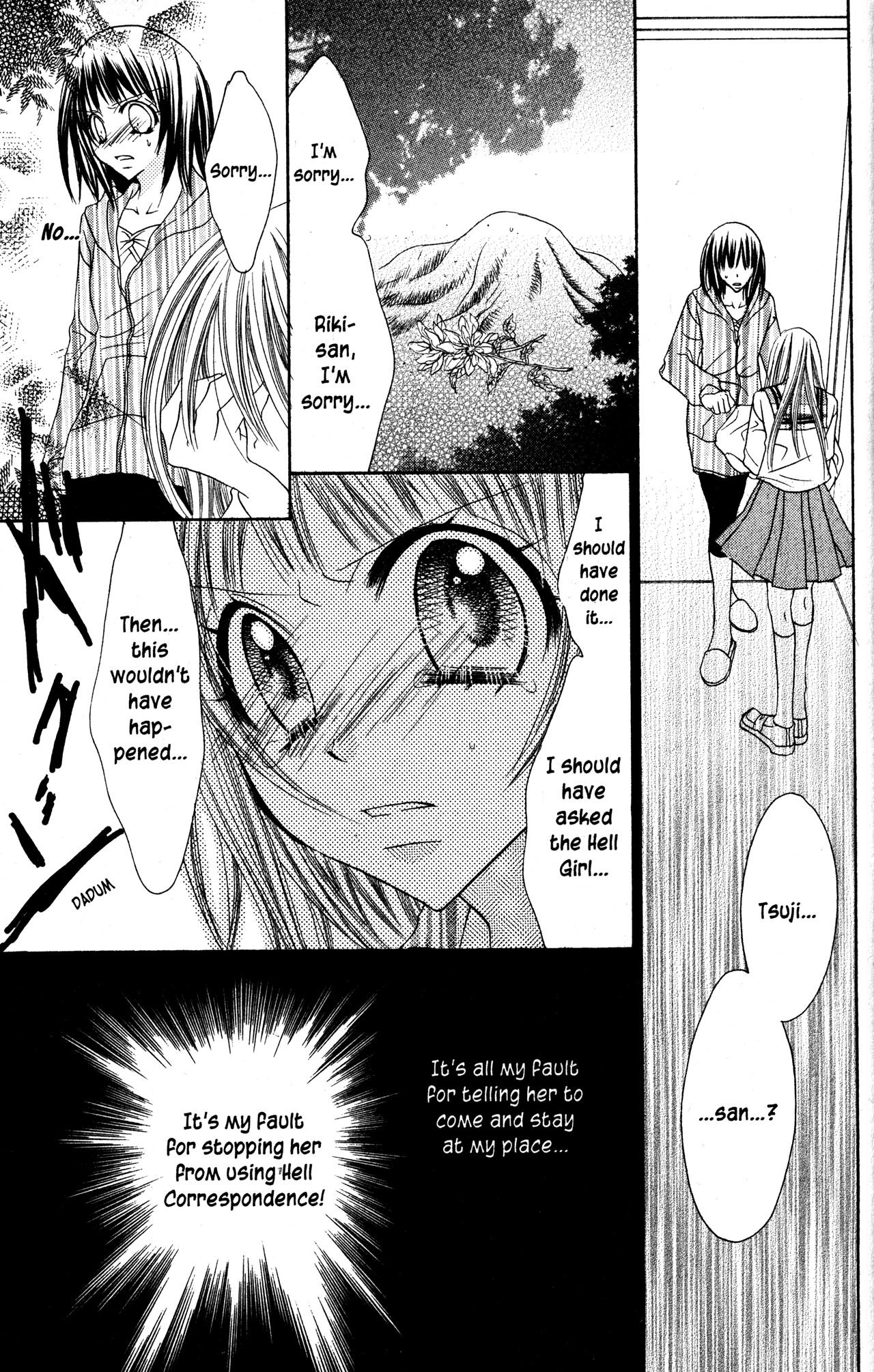 Jigoku Shoujo Chapter 26 page 27 - Chapter 26: A Tiny Regret