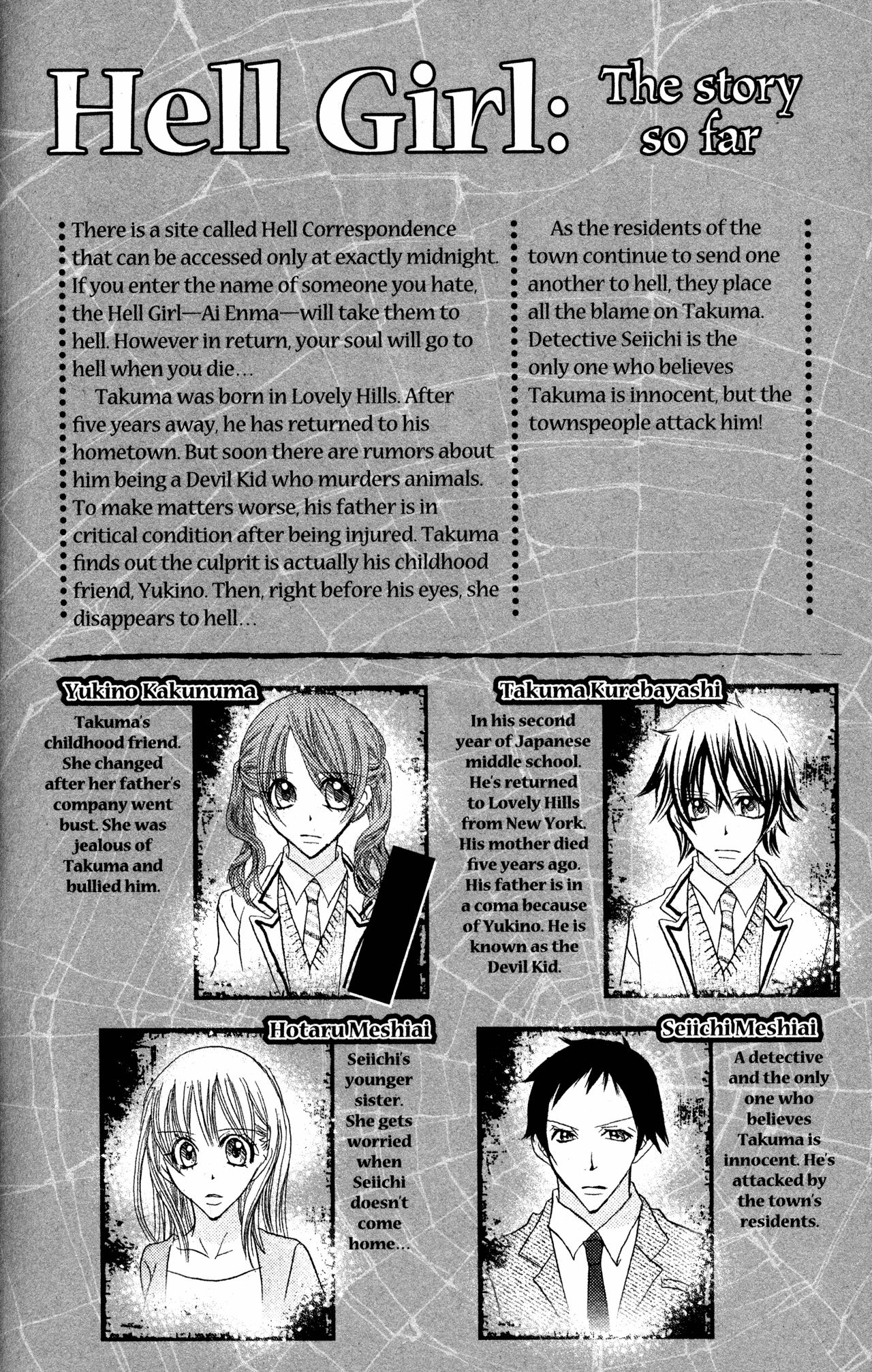Jigoku Shoujo Chapter 32 page 3 - Chapter 32: Outcasts (Part One)