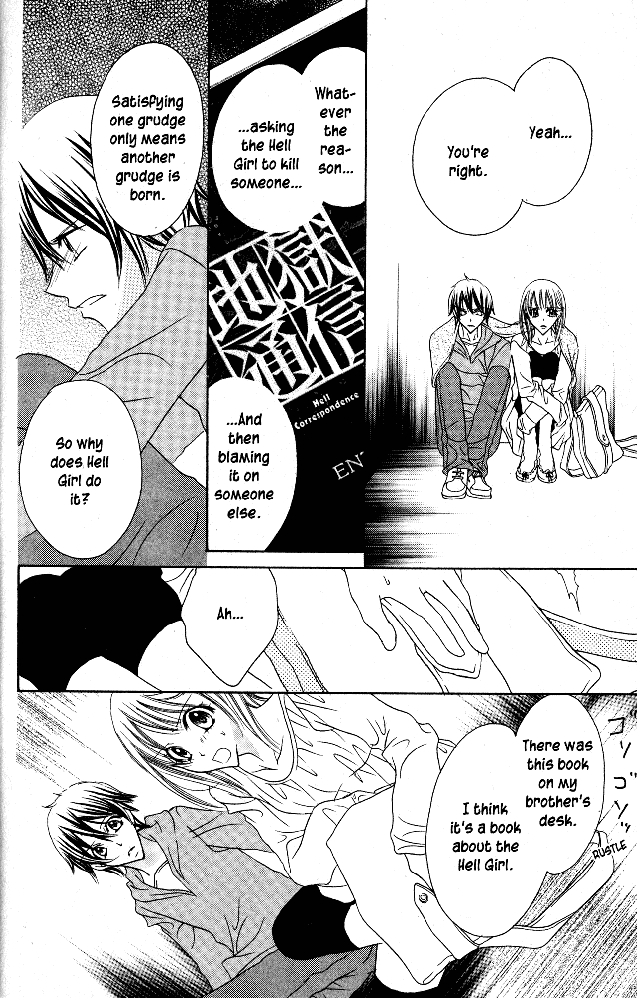 Jigoku Shoujo Chapter 32 page 37 - Chapter 32: Outcasts (Part One)