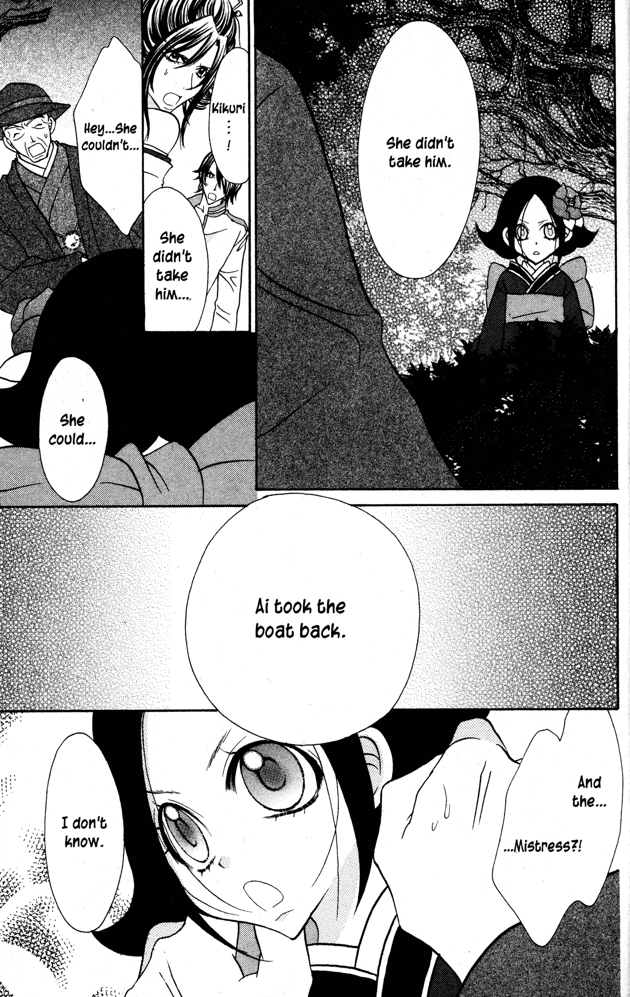 Jigoku Shoujo Chapter 34 page 11 - Chapter 34: Indigo Dye [END]