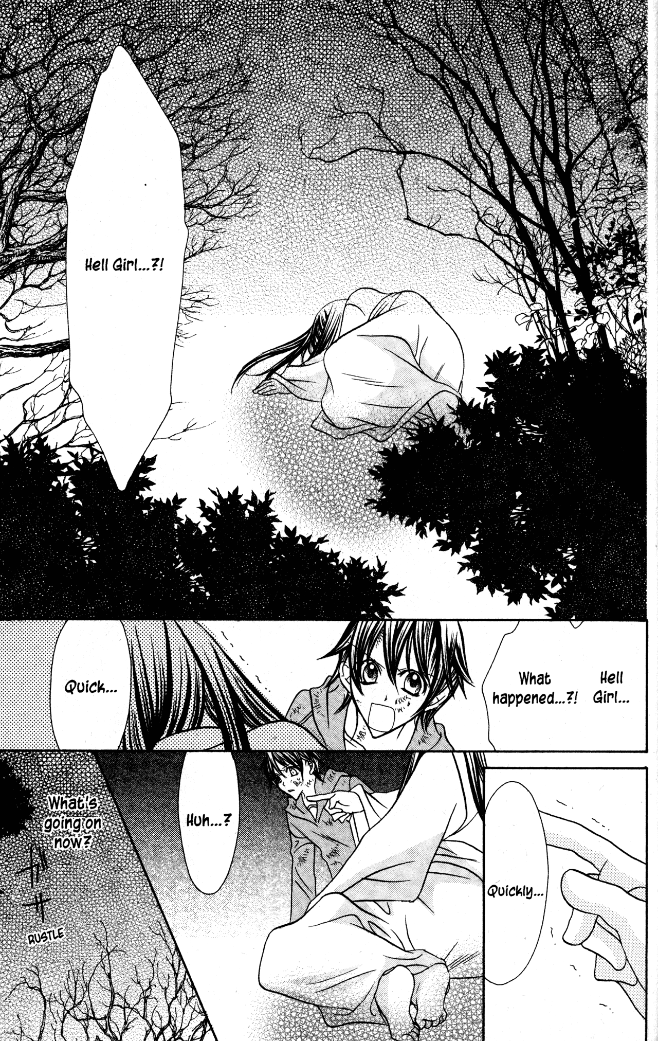 Jigoku Shoujo Chapter 34 page 13 - Chapter 34: Indigo Dye [END]