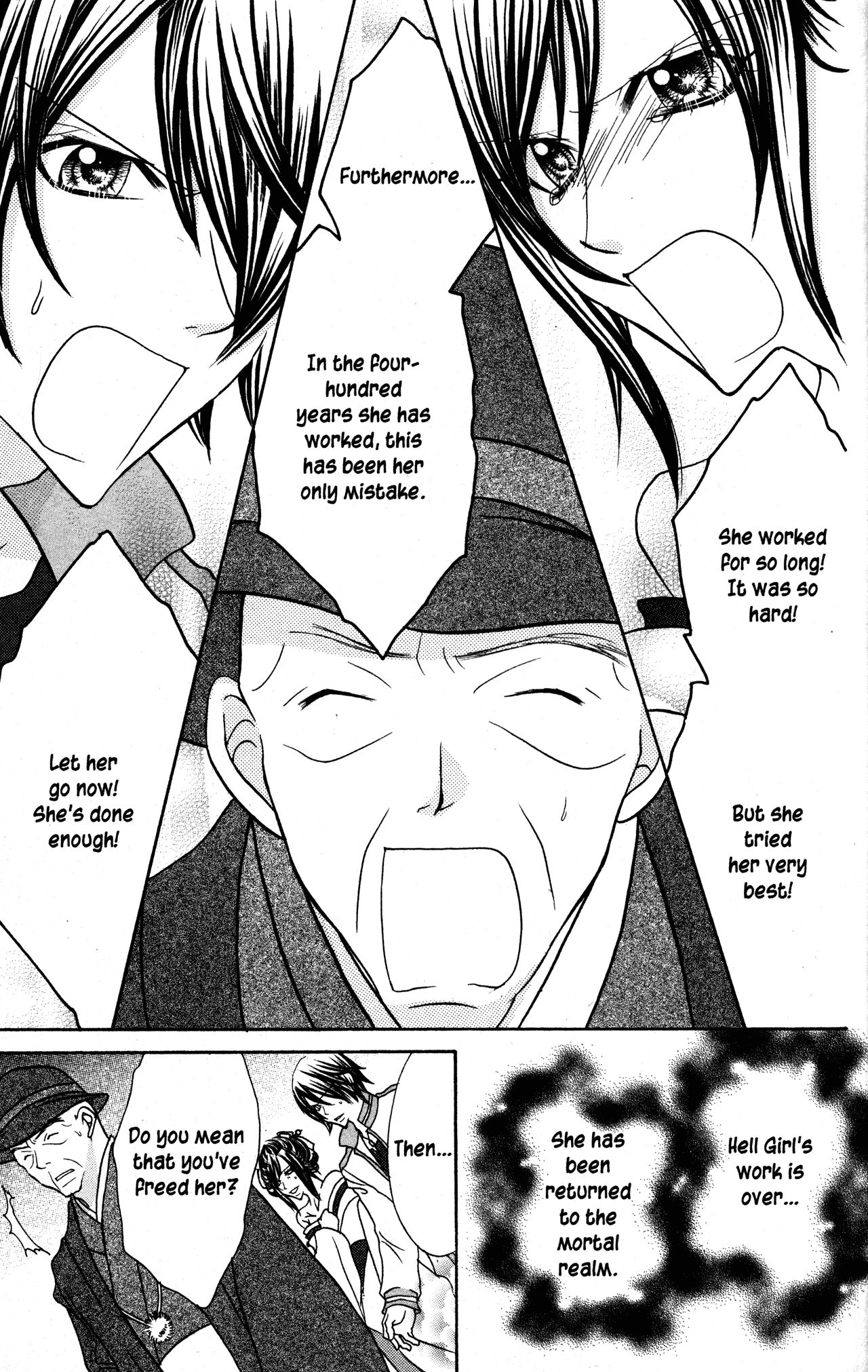 Jigoku Shoujo Chapter 34 page 19 - Chapter 34: Indigo Dye [END]