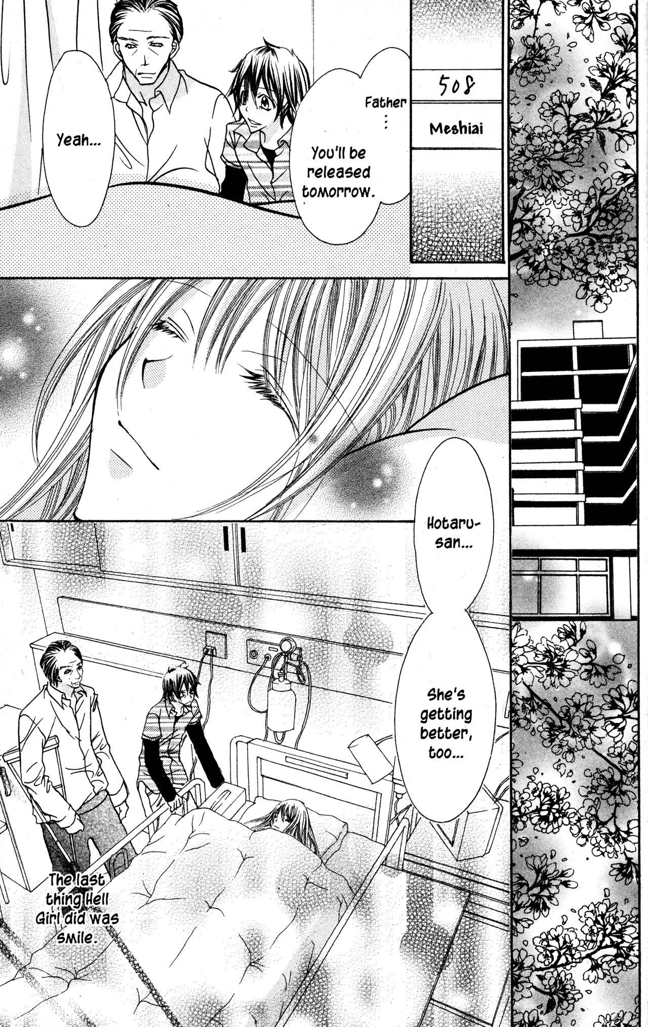 Jigoku Shoujo Chapter 34 page 39 - Chapter 34: Indigo Dye [END]