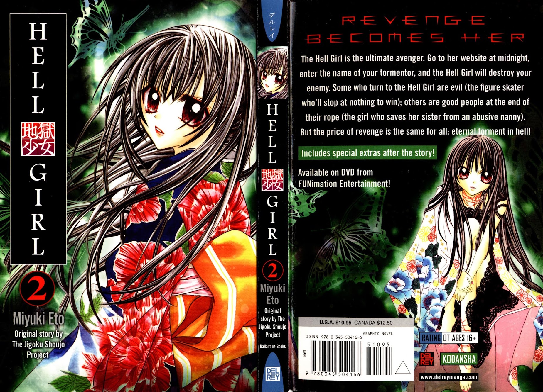Jigoku Shoujo Chapter 6 page 1 - Chapter 6: Ice Shadows