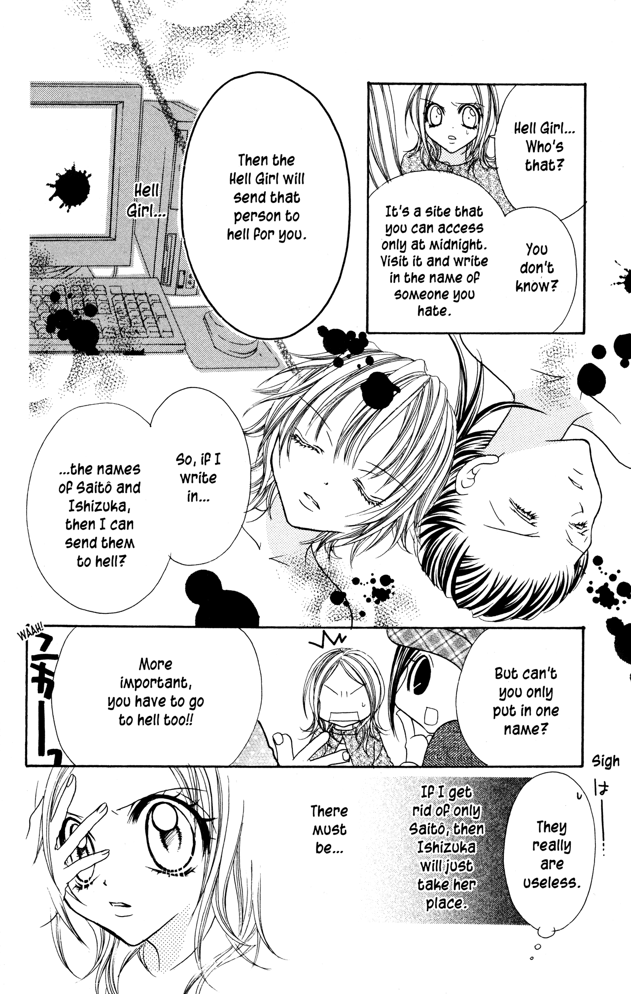 Jigoku Shoujo Chapter 6 page 16 - Chapter 6: Ice Shadows