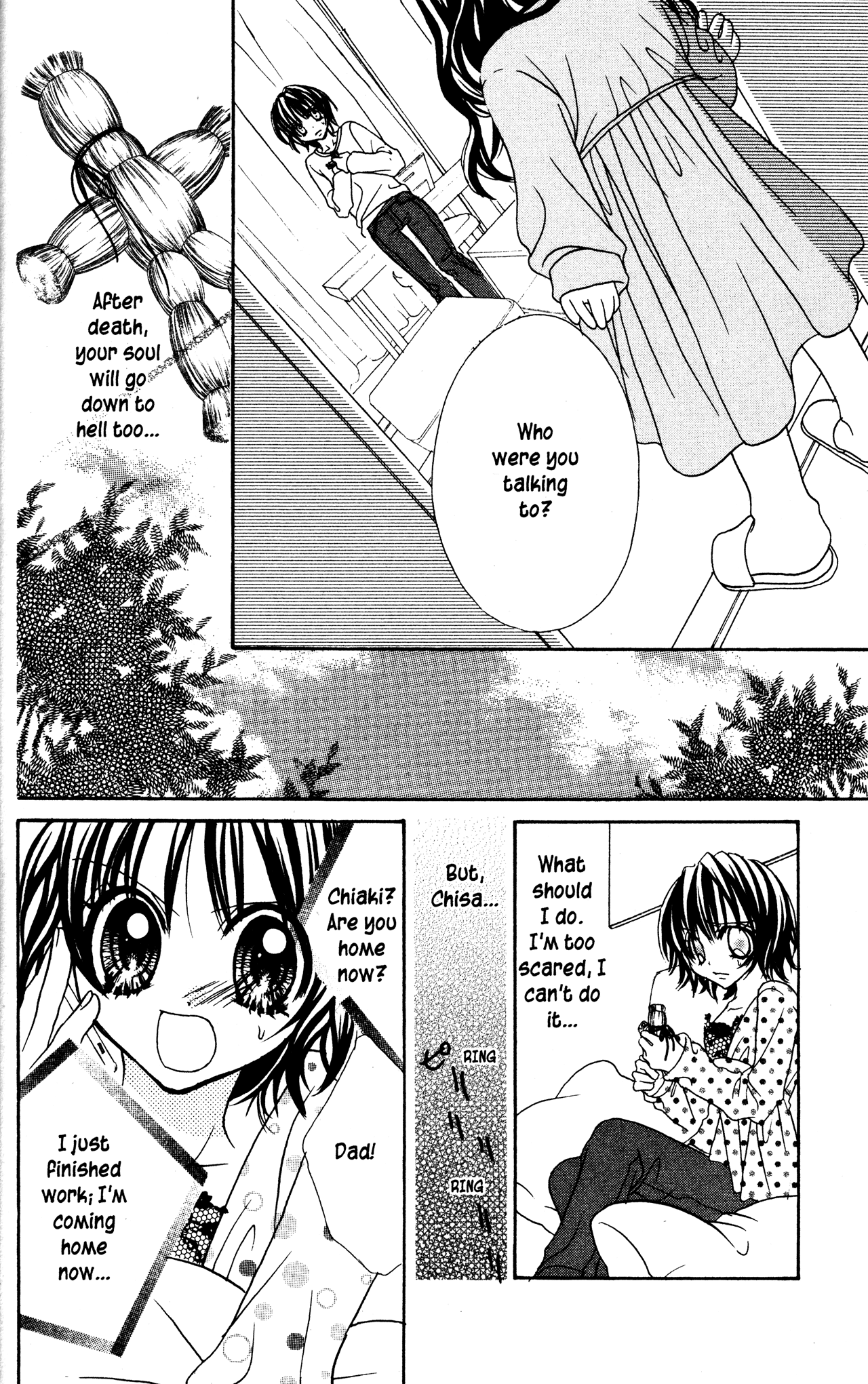 Jigoku Shoujo Chapter 7 page 18 - Chapter 7: Family