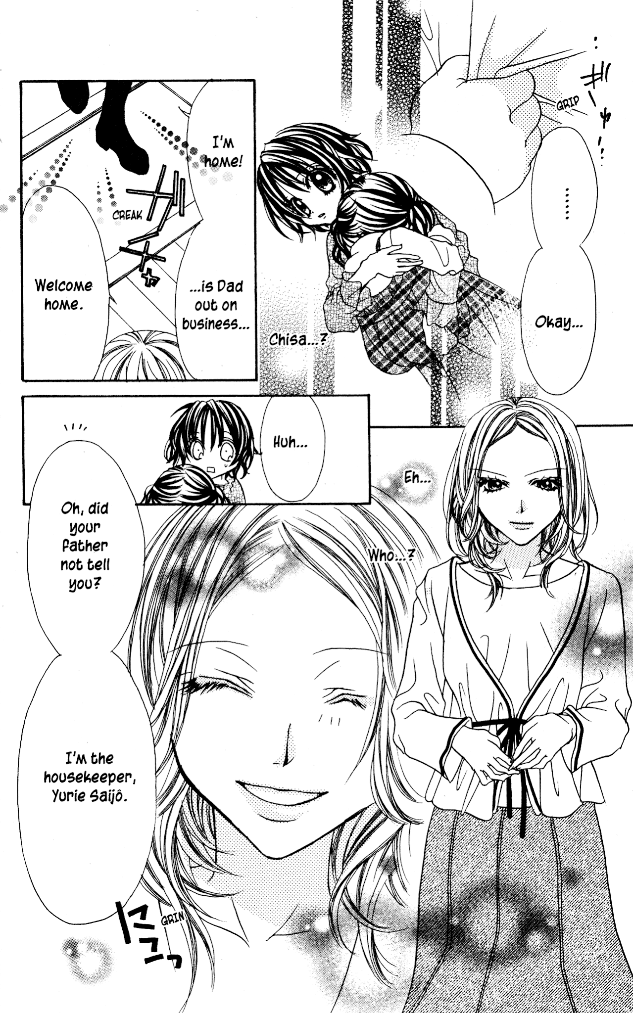 Jigoku Shoujo Chapter 7 page 6 - Chapter 7: Family