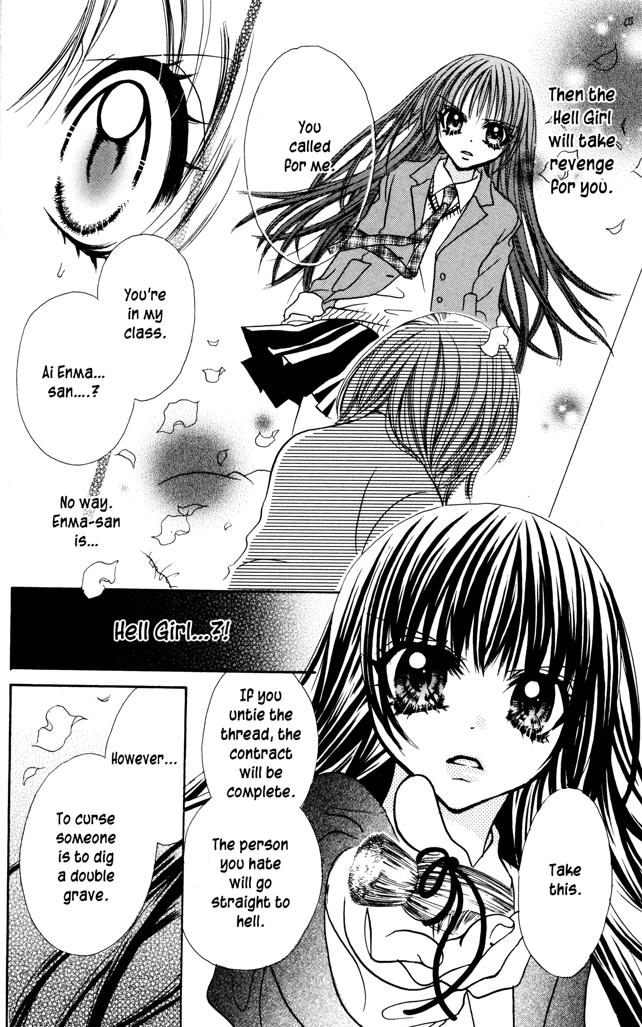Jigoku Shoujo Chapter 8 page 18 - Chapter 8: Distorted Love