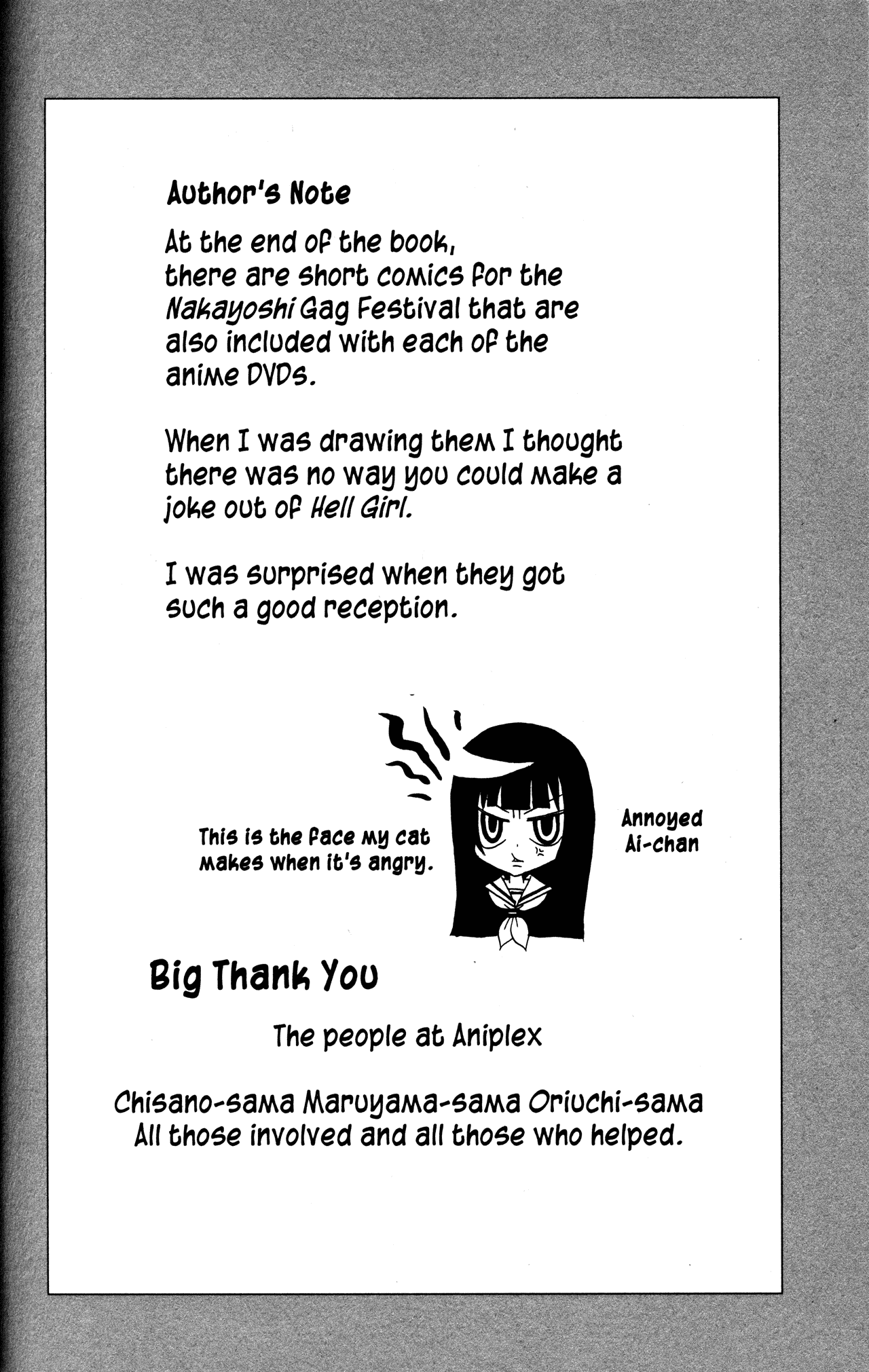 Jigoku Shoujo Chapter 8 page 34 - Chapter 8: Distorted Love
