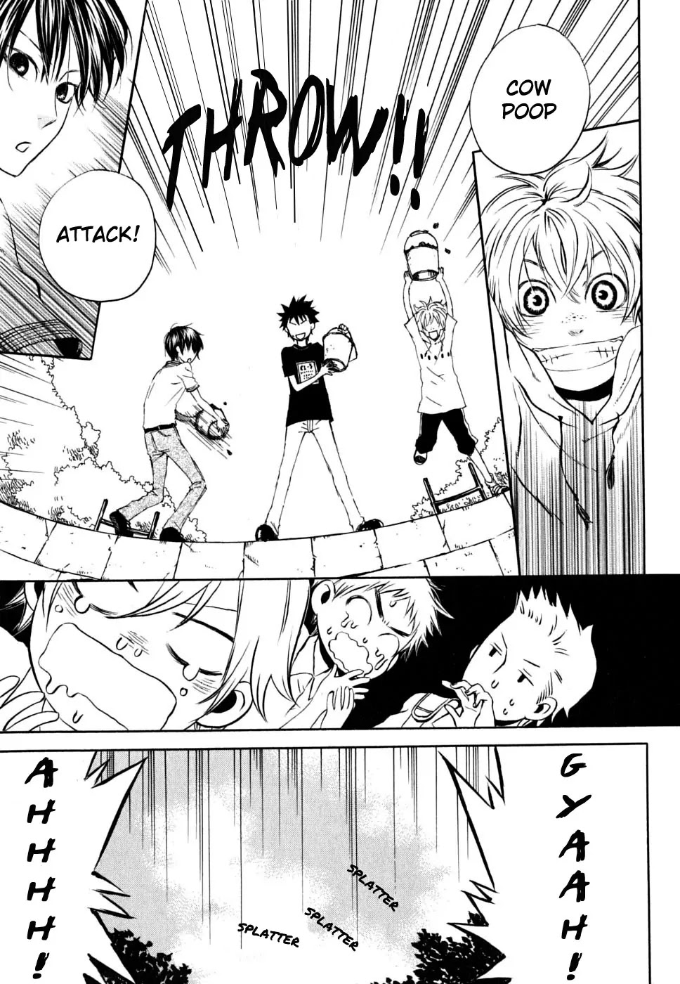 Jigokudou Reikai Tsuushin Chapter 1 page 14 - Chapter 1: The Hall of Hell, the Three Bad Kids, and the Ghost