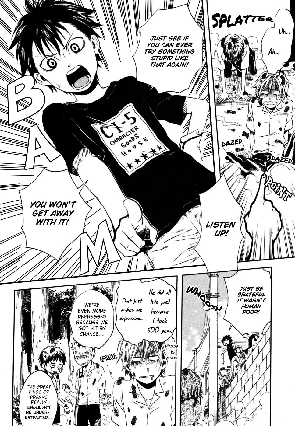 Jigokudou Reikai Tsuushin Chapter 1 page 15 - Chapter 1: The Hall of Hell, the Three Bad Kids, and the Ghost