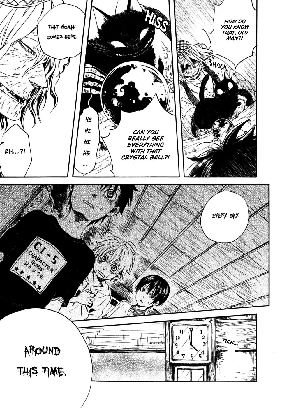 Jigokudou Reikai Tsuushin Chapter 1 page 28 - Chapter 1: The Hall of Hell, the Three Bad Kids, and the Ghost