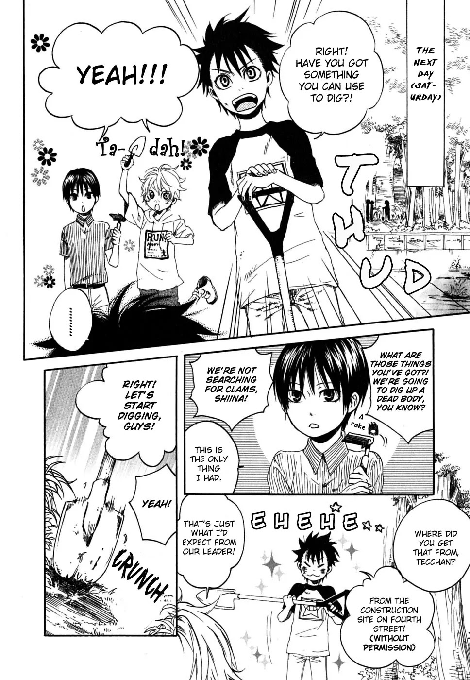 Jigokudou Reikai Tsuushin Chapter 1 page 31 - Chapter 1: The Hall of Hell, the Three Bad Kids, and the Ghost