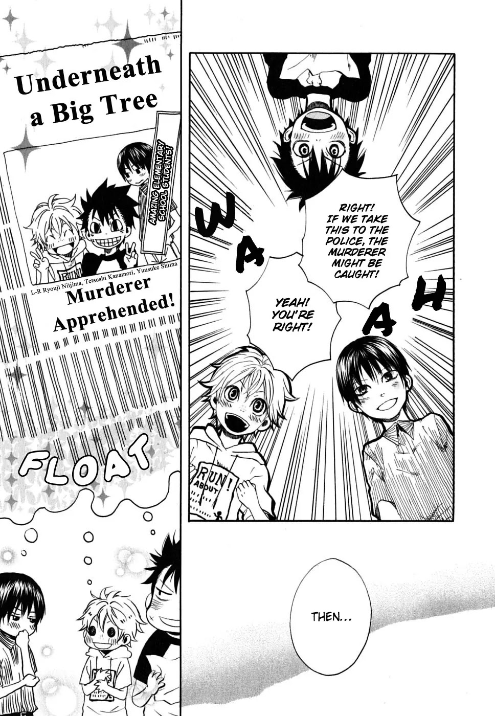 Jigokudou Reikai Tsuushin Chapter 1 page 34 - Chapter 1: The Hall of Hell, the Three Bad Kids, and the Ghost