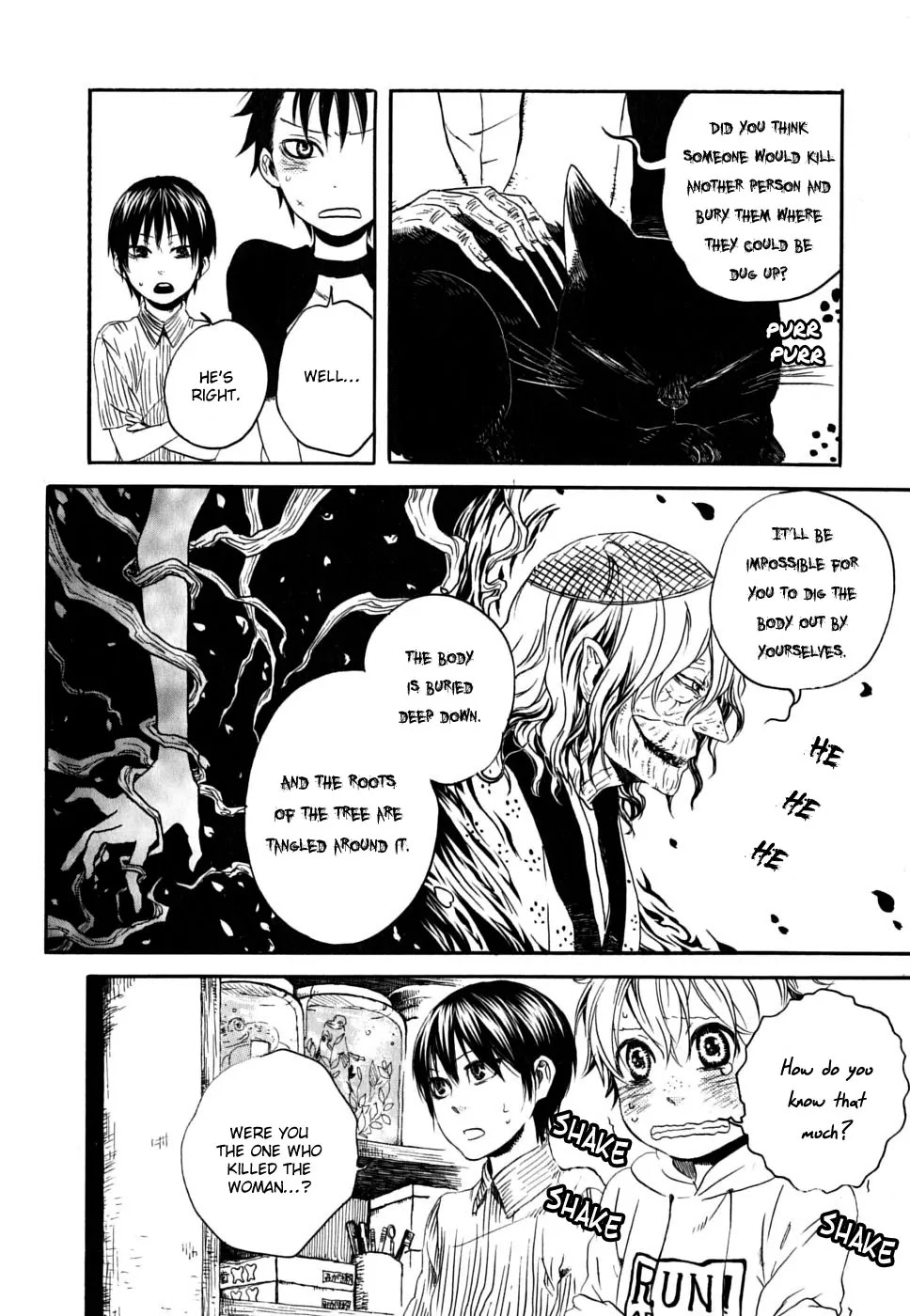 Jigokudou Reikai Tsuushin Chapter 1 page 41 - Chapter 1: The Hall of Hell, the Three Bad Kids, and the Ghost