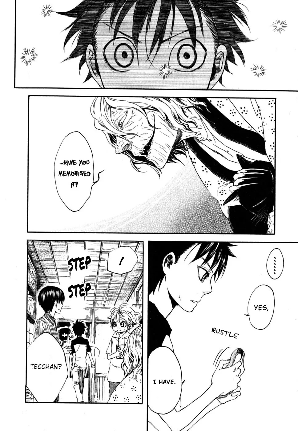 Jigokudou Reikai Tsuushin Chapter 1 page 48 - Chapter 1: The Hall of Hell, the Three Bad Kids, and the Ghost