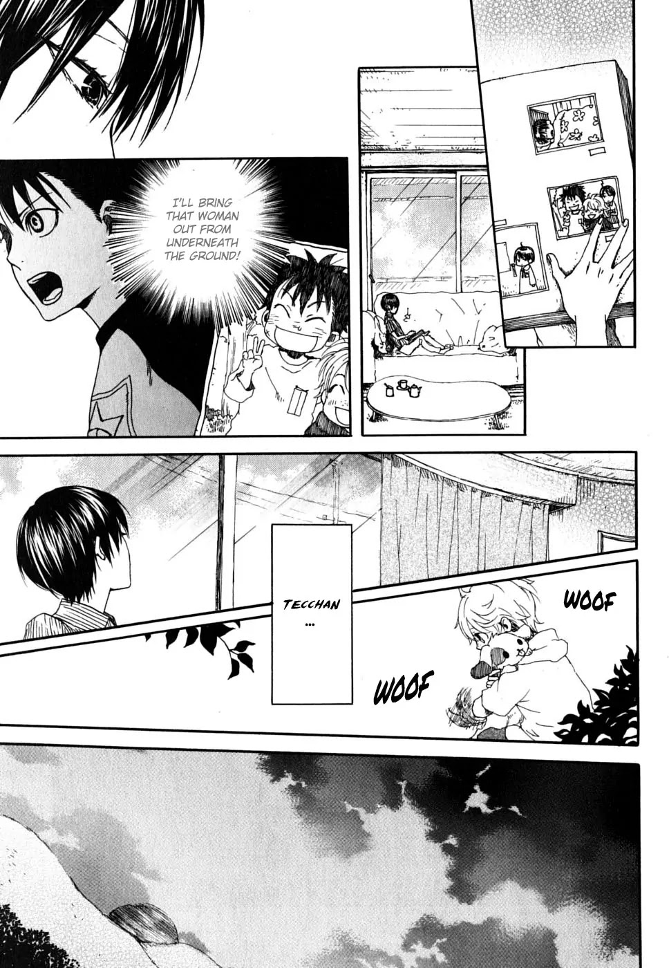 Jigokudou Reikai Tsuushin Chapter 1 page 53 - Chapter 1: The Hall of Hell, the Three Bad Kids, and the Ghost